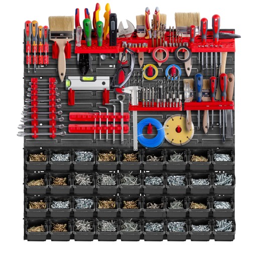 ДОШКА ДЛЯ ІНСТРУМЕНТІВ МАЙСТЕРНЯ СТІНКА 78х78 см 59 ЕЛ МАЙСТЕРНЯ ГАРАЖНІ БАКИ
