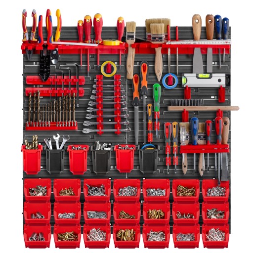 ДОШКА ДЛЯ ІНСТРУМЕНТІВ МАЙСТЕРНЯ СТІНКА 78x78см 51 EL ІНСТРУМЕНТИ ДЛЯ ГАРАЖІ