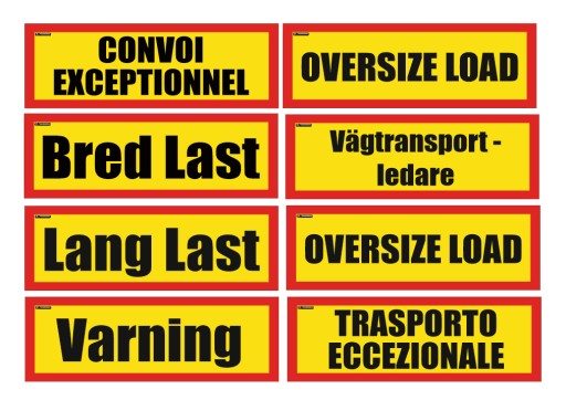 CONVOI EXCEPTIONNEL / BRED LAST ВІДБІЛЬНА ДОШКА