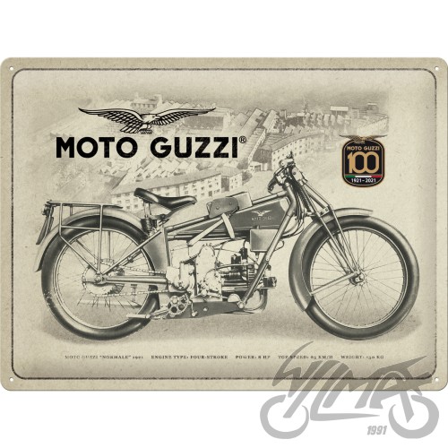NAR63401 - ПЛАКАТ 30x40 MOTO GUZZI 100 YEAR 63401