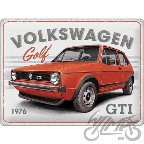 NAR23341 - ПЛАКАТ 30x40 VW GOLF GTI 1976 23341