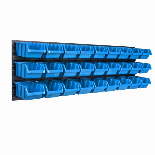 ІНСТРУМЕНТАЛЬНА ЩИТКА НАСТІНКА ДЛЯ ГАРАЖА, 27 ЛОТКІВ