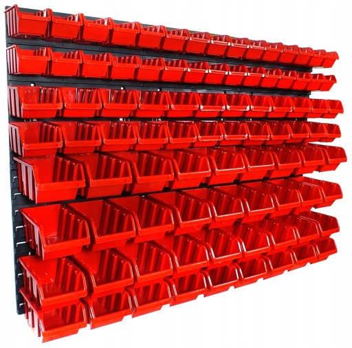 ДОСКА ДЛЯ МАСТЕРСКОЙ 96 КЮВЕТОВ - СТЕНА ДЛЯ ИНСТРУМЕНТОВ ГАРАЖА 120x80см