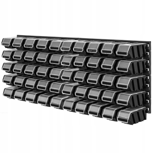 ДОСКА ДЛЯ ИНСТРУМЕНТОВ ДЛЯ МАСТЕРСКОЙ НАСТЕННАЯ 116x39 ДЕРЖАТЕЛЬ 50 ГАРАЖНЫХ ЛОТКОВ