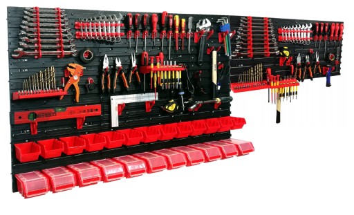 ДОШКА ІНСТРУМЕНТАЛЬНА СТІНКА ДЛЯ ГАРАЖА 200СМ