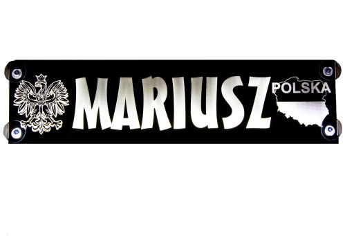 Освещенные идентификационные панели LED Size 60x16