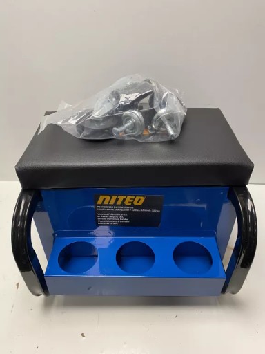 ТАБУРЕТ ДЛЯ МАЙСТЕРНІ З ЯЩИКАМИ НА КОЛІСЦЯХ 37 X 38 40 СМ NITEO TOOLS