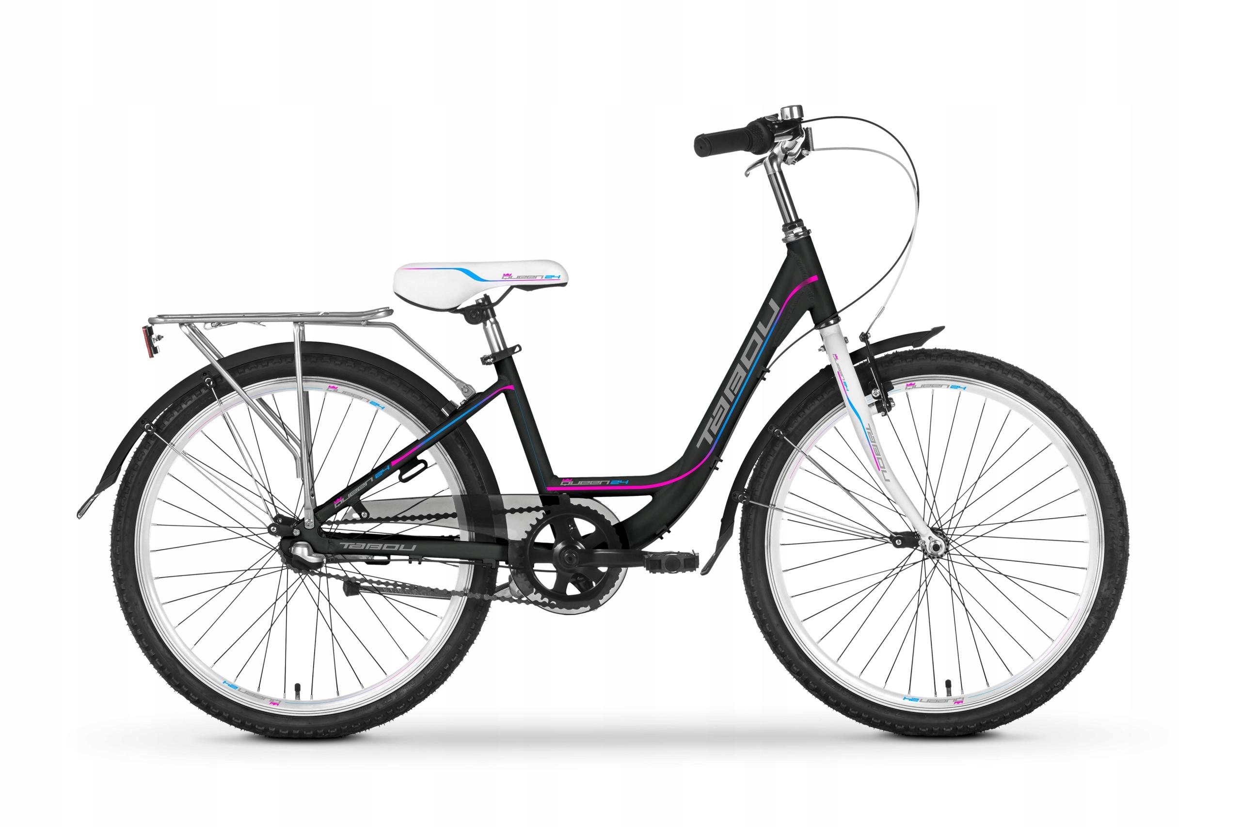 TABOU QUEEN 24 3SPD NEXUS 2021-ЧЕРНЫЙ / РОЗОВЫЙ
