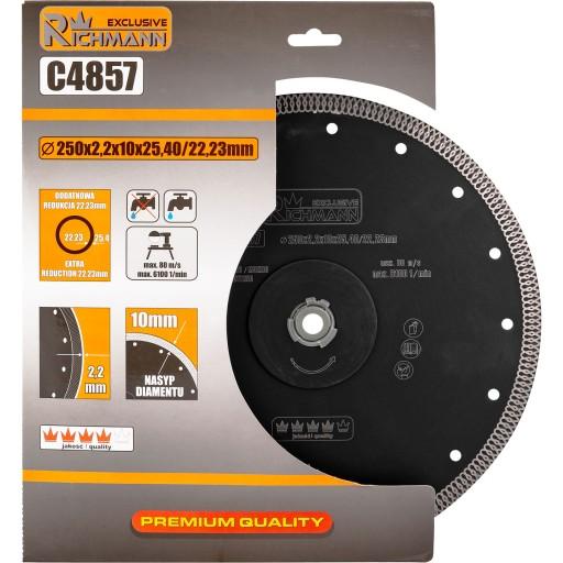 АЛМАЗНЫЙ ДИСК 250x2,2 ММ ТОНКИЙ RICHMANN C4857