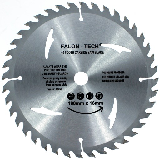 РЕЗОЧНЫЙ ДИСК WIDIA ПО ДЕРЕВУ WIDIOWA КАРБИД ВОЛЬФРАМА 190 ММ X 16 ММ 190X16