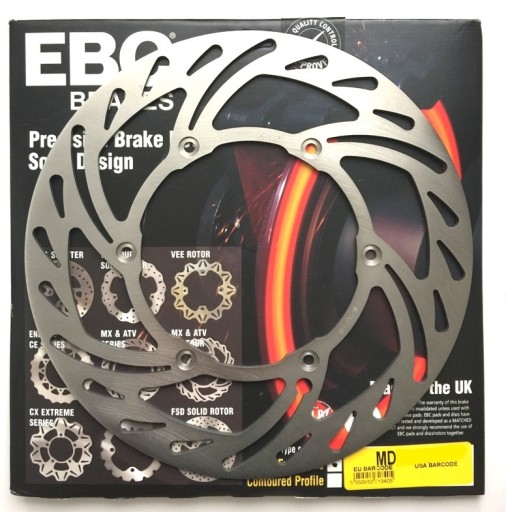 MD6032D - ЩИТ ПЕРЕДНИЙ KTM EGS 125 200 250 300 360 380 620