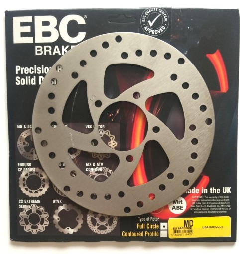 MD942D - ЩИТ СЗАДИ DERBI BOULEVARD RAMBLA 125 250 300