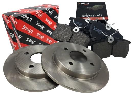 Диски колодки FORD FOCUS и Mk1 1998R-2004R задние