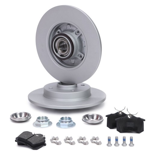 Диски колодки задние CITROEN; PEUGEOT 207 208 2008