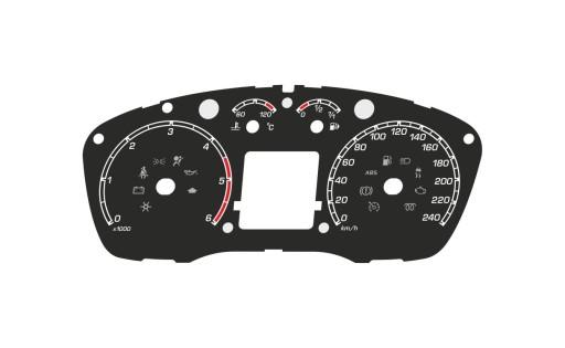ЩИТЫ СЧЕТЧИКА-FORD FOCUS MK2-ST DESIGN
