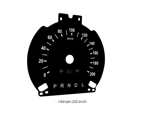 Дисковые часы для FORD MK5 FUSION MPH = KM hybrid