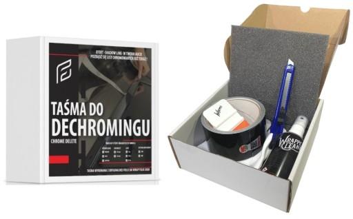 ЛЕНТА ЧЕРНАЯ ГЛЯНЦЕВАЯ 3,5-СМ 10М ПЛЕНКА DECHROMING 3M