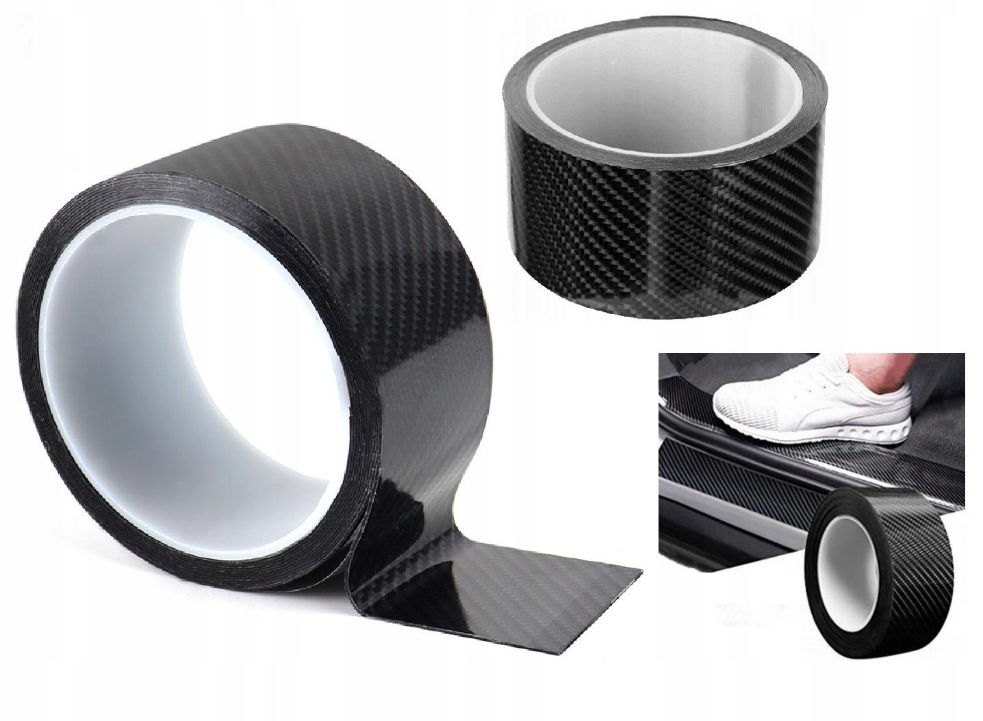 Лента фильм углерода 5Д толстая защитная Лады XXL 10М