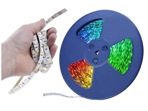 Светодиодная лента 5050 13M IP20 12V RGBW теплый белый