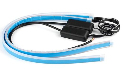 СВЕТОДИОДНАЯ ЛЕНТА DRL ТЕЧЕТ ДИНАМИЧЕСКИЙ СИГНАЛ ПОВОРОТА 60