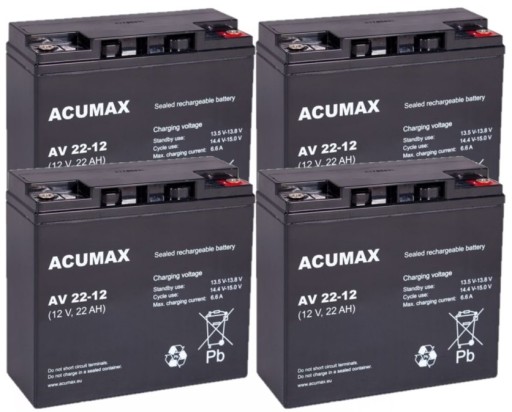 Аккумуляторы tbc40, комплекты батарей apc eaton powerwalker 4x av 22-12
