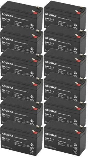 TBC49 АККУМУЛЯТОРЫ КОМПЛЕКТ АККУМУЛЯТОРОВ ДЛЯ ИБП APC EATON POWERWALKER 12x AML 7-12