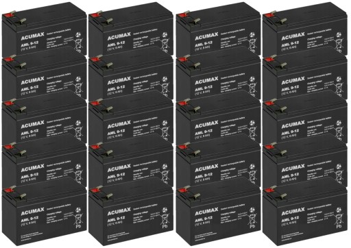 АККУМУЛЯТОРЫ TBC50 КОМПЛЕКТ АККУМУЛЯТОРОВ ДЛЯ ИБП APC EATON POWERWALKER 20x AML 9-12