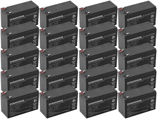 БАТАРЕИ TBC50 КОМПЛЕКТ БАТАРЕИ ИБП APC EATON POWERWALKER 20x EP 7.2-12
