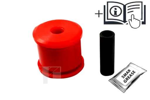 01147485 - TEDGUM ПОЛІУРЕТАНОВА ВТУЛКА 1ШТ. РЕСОРА ЗАДНЯ L / P ПЕРЕДНЯ ТВЕРДІСТЬ 70 SHA