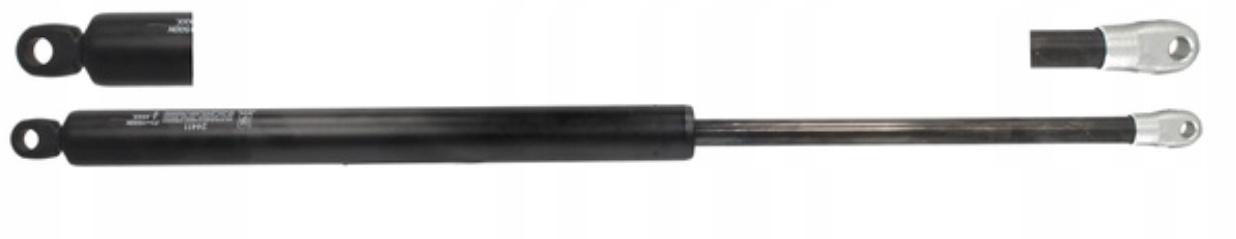 UNI24412 - Телескопічна газова пружина амортизатор 1750n 570 мм