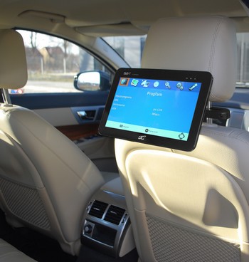 12 ' АВТОМОБІЛЬНИЙ ТЕЛЕВІЗОР НА ЛОБОВЕ СКЛО ПІДГОЛІВНИК USB FV