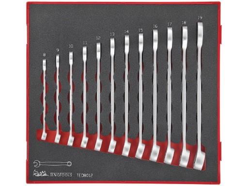 TENG TOOLS TED8012 КЛЮЧІ НАКИДНІ 12 шт.