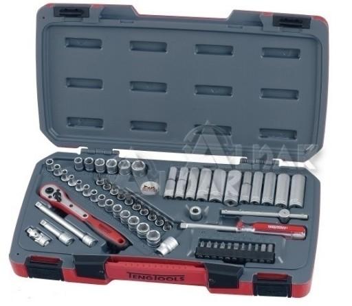 НАБІР ГАЙКОВИЙ КЛЮЧІВ NASAD 1/4 T1460 60PC 167260108 TENGTOOLS