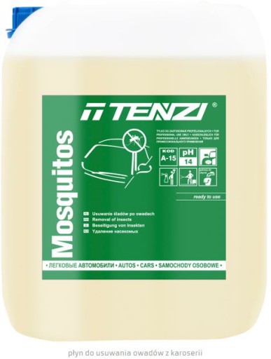 Tenzi PROFESSIONAL MOSQUITOS 10L препарат, призначений для видалення слідів p