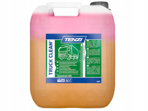 Tenzi TRUCK CLEAN 5L - профессиональная жидкость для сильно загрязненных транспортных средств