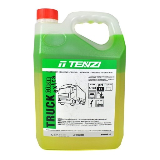 TENZI TRUCK CLEAN EXTRA ЗАГРЯЗНЕННЫЕ ТРАНСПОРТНЫЕ СРЕДСТВА 5L
