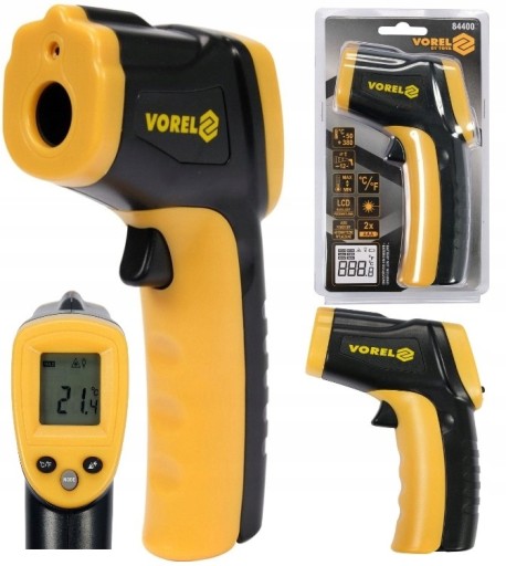 ЛАЗЕРНИЙ ТЕРМОМЕТР БЕЗКОНТАКТНИЙ ПІРОМЕТР-50C 380C