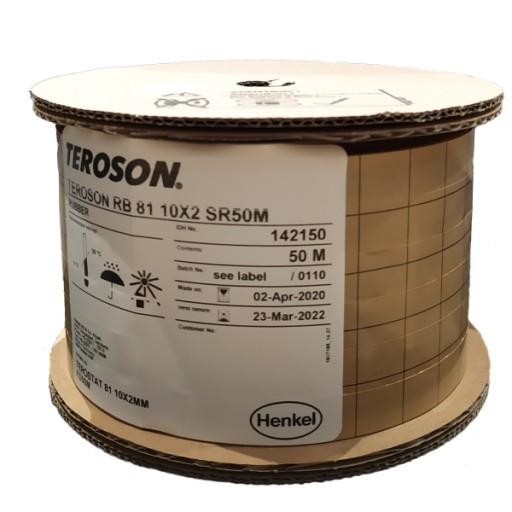 TEROSON RB 81 10x2mm 50mb (уплотнительная лента)