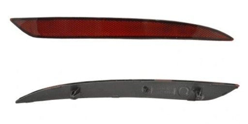 600770600D - TESLA MODEL S 2016-ВІДБЛИСК BLEND ЗАДНІЙ ПРАВИЙ 600770500D