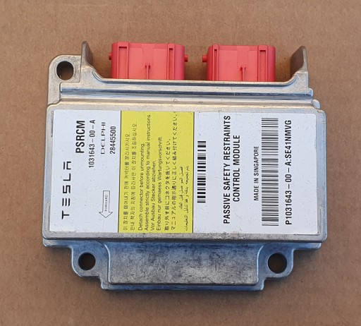 TESLA S LIFT MODUŁ SENSOR AIRBAG 1031643-00-A - TESLA S LIFT SENSOR AIRBAG MODULE 1031643-00-A