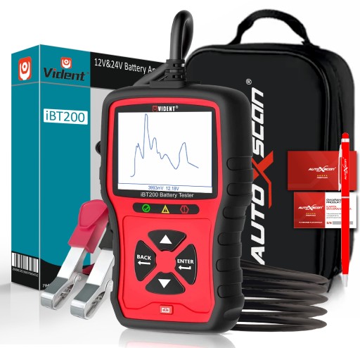 Тестер батареї 12В / 24В ібт200 Польська мова