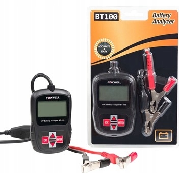 ТЕСТЕР БАТАРЕЙ ГЕНЕРАТОРА FOXWELL BT100 RU