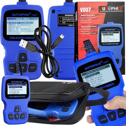 AUTOPHIX VAG007 ДИАГНОСТИЧЕСКИЙ ТЕСТЕР VAG OBDII