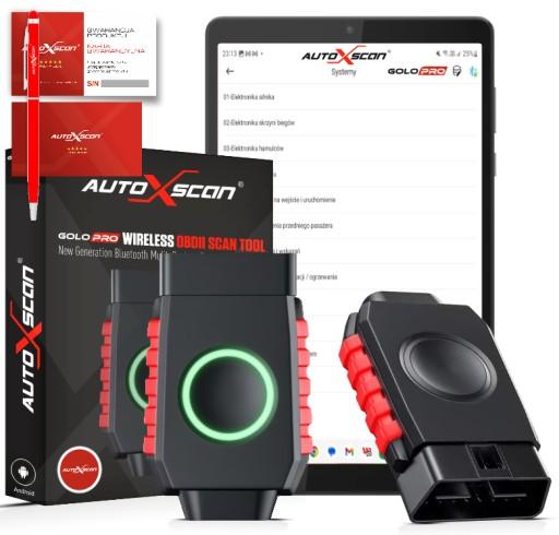 ДИАГНОСТИЧЕСКИЙ ТЕСТЕР AUTOXSCAN GOLO PROVIEW 8