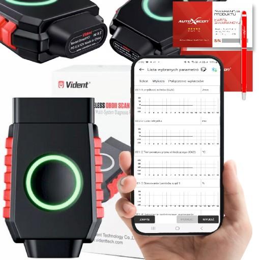 ДИАГНОСТИЧЕСКИЙ ТЕСТЕР VIDENT iSMART J. ПОЛЬСКИЕ БЕСПЛАТНЫЕ ОБНОВЛЕНИЯ ДЛЯ Android!