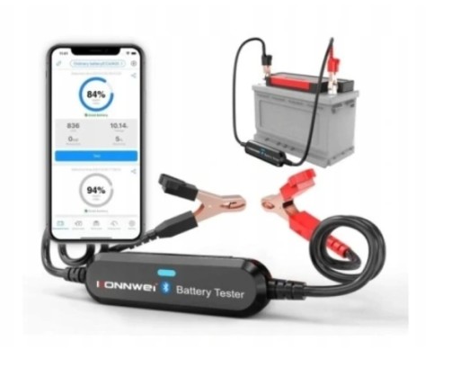 Тестер для 6V 12V Bluetooth 5.0 акумулятор Польський