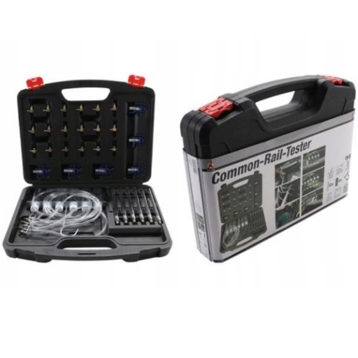 ТЕСТЕР ІНЖЕКТОРА COMMON RAII BGS TECHNIC 8106 З 24 АДАПТЕРАМИ