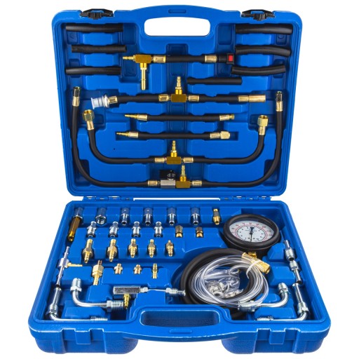 ТЕСТЕР МАНОМЕТР ДАВЛЕНИЯ ТОПЛИВА ВПРЫСОК БЕНЗИНА МАКС.