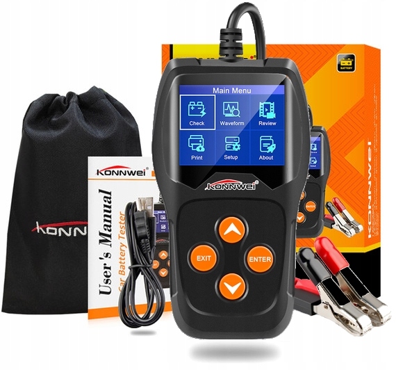 Тестер метр для 12V батареи Konnwei KW600