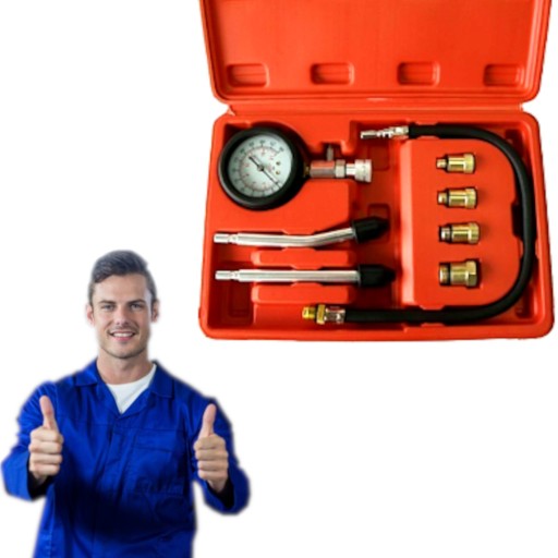 БЕНЗИНОВЫЙ 20 БАР ГАРАЖНЫЙ КОМПРЕССИОННЫЙ МАНОМЕТР